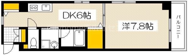 西広島駅 バス8分  広島バス・庚午中3丁目下車：停歩4分 4階の物件間取画像